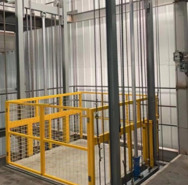 桂林导轨式升降机一般加工周期